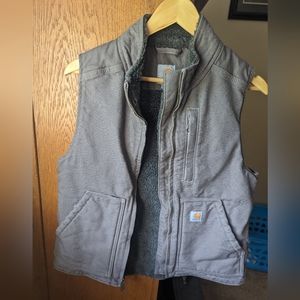 Carhartt Women's Sanded Brown Duck Vest